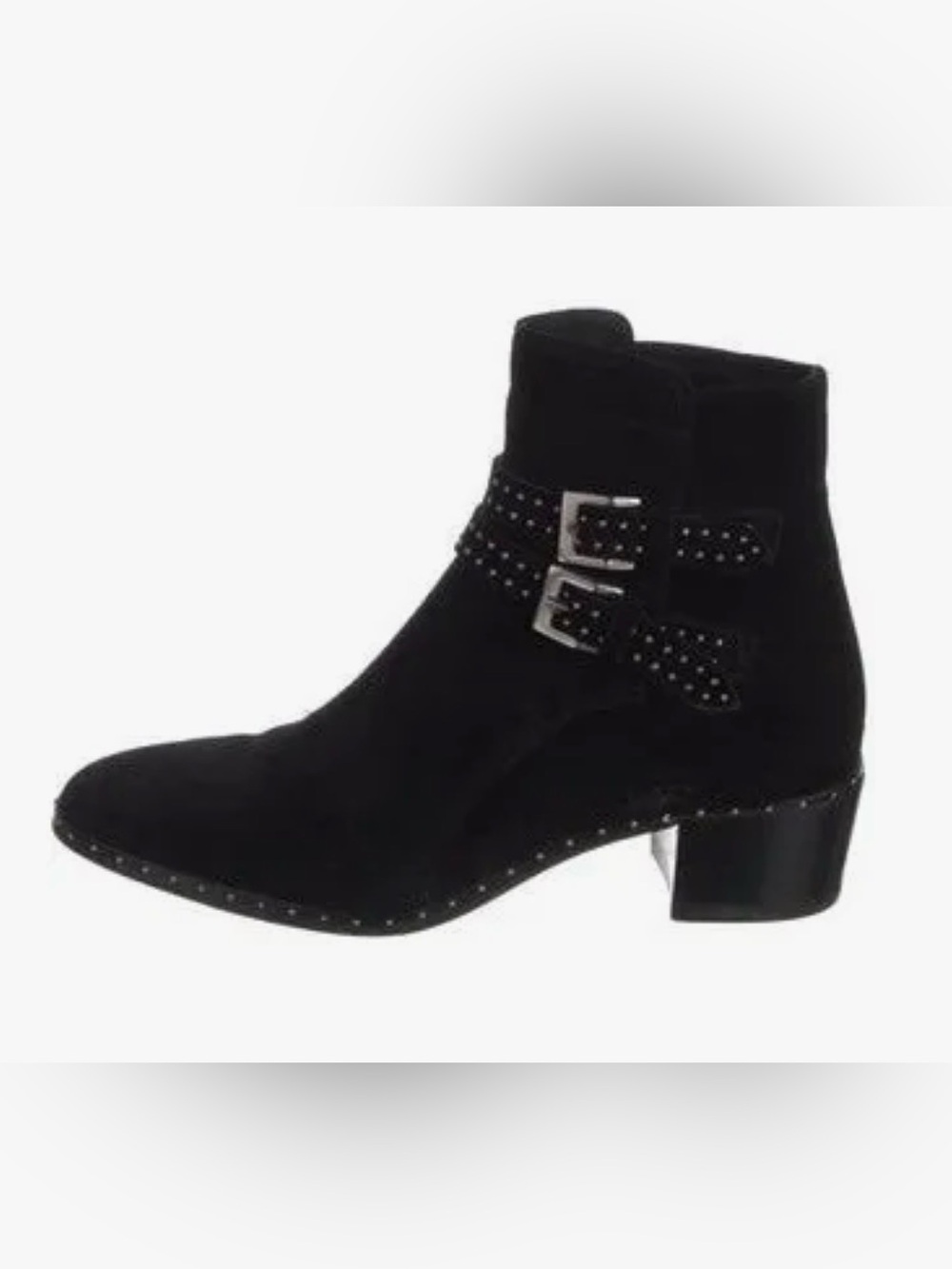 The Kooples Suede Studded Ankle Booties